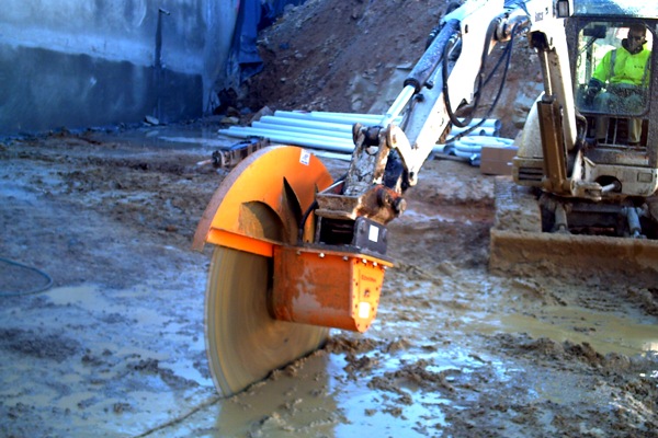 Echidna diamond rocksaw